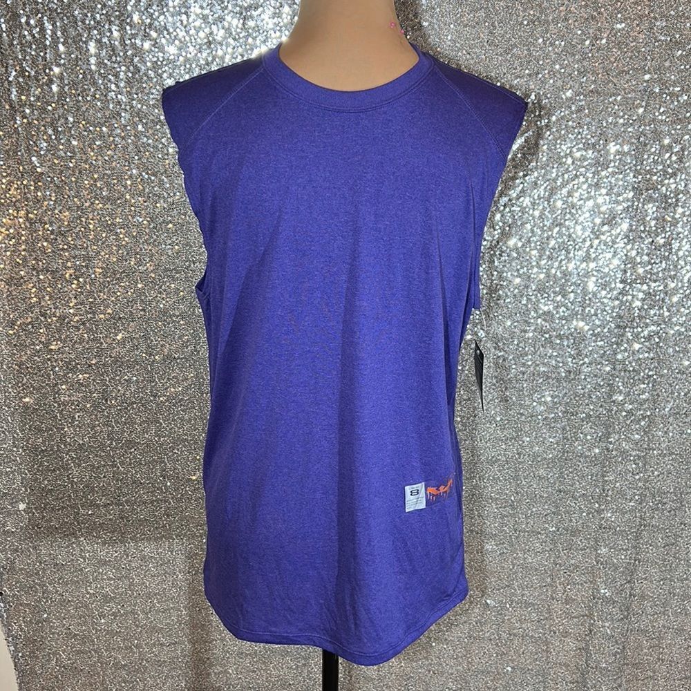 (3/$15) NWT men’s Layer 8 Performance qwickk-dry workout tank top size small